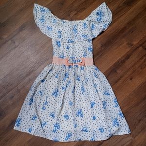 Modcloth cherry swing dress